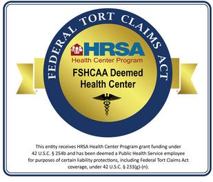 HRSA Health Center Program - FSHCAA Deemed Health Center